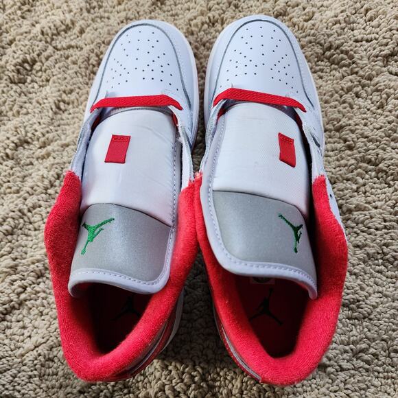 Air Jordan 1 Low SE GS Football Grey University Brand New Sz 6Y - Picture 5 of 8